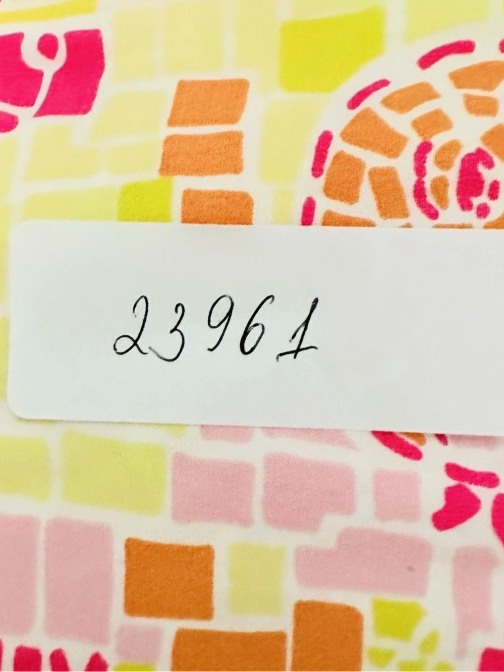 Lilly Pulitzer Women’s Pants‎ Size 12 Colorful Pink Orange Cropped - Picture 8 of 8